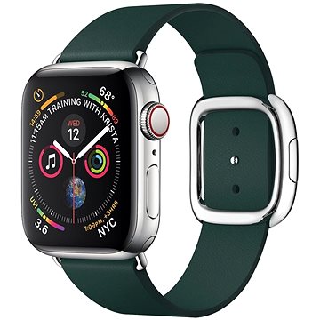 Obrázok COTEetCI kožený magnetický řemínek Nobleman pro Apple Watch 42 / 44mm zelená WH5201-GR