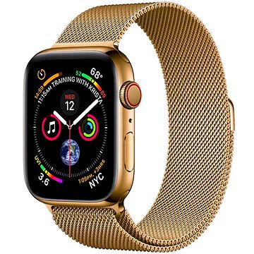 Obrázok COTEetCI ocelový magnetický řemínek pro Apple Watch 38 / 40mm zlatý (WH5202-GD)