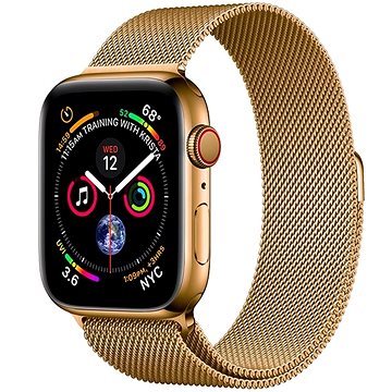 Obrázok COTEetCI oceľový magnetický remienok pre Apple Watch 42/44 mm zlatý (WH5203-GD)