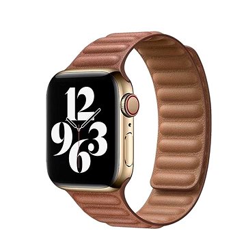 Obrázok COTEetCI Double Suction kožený remienok pre Apple Watch 42/44 mm hnedý (WH5293-SN)