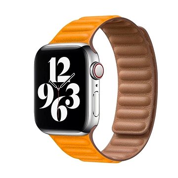 Obrázok COTEetCI Double Suction kožený pásek pro Apple Watch 38 / 40mm žlutá (WH5292-ML)