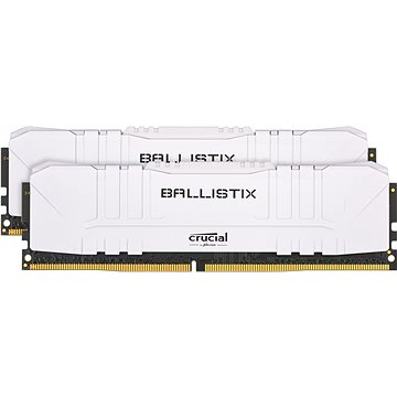 Obrázok 16GB DDR4 3600MHz Crucial Ballistix CL16 2x8GB White BL2K8G36C16U4W