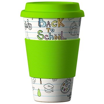 Obrázok Termohrnek Bamboo Cup 400ml Back to School