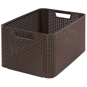 Obrázok CURVER - Úložný box RATTAN Style2 - L - hnedá