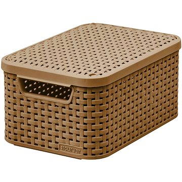 Obrázok Curver Úložný box RATTAN Style2 s vekom S (03617-213)