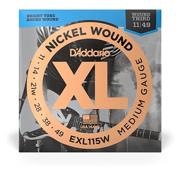 Obrázok D'Addario EXL 115 W