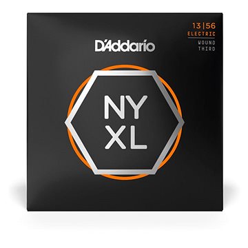 Obrázok D'Addario NYXL1356W Nickel Wound Medium Wound 3rd 13-56