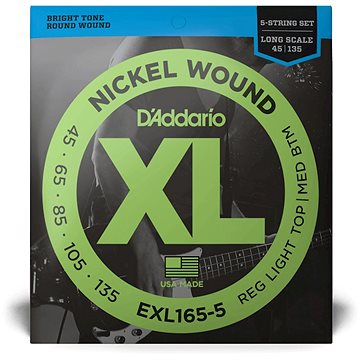 Obrázok D'Addario EXL165-5