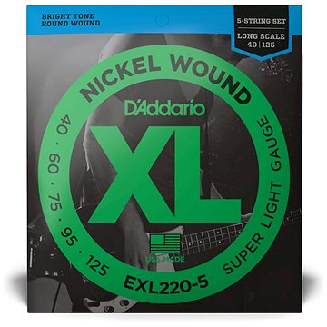 Obrázok D´Addario EXL220-5