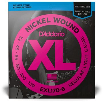 Obrázok D´Addario EXL170-6