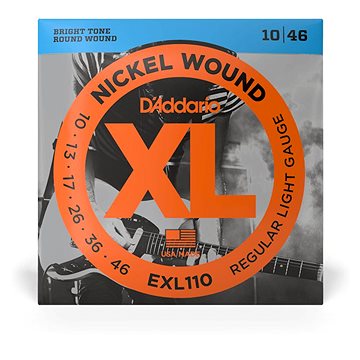 Obrázok D'Addario EXL110-10P Nickel Wound Regular Light 10 Sets