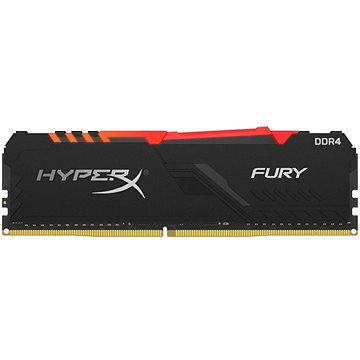 Obrázok HyperX 8GB DDR4 2400MHz CL15 RGB FURY series (HX424C15FB3A/8)