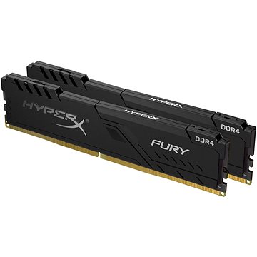 Obrázok HyperX 32 GB KIT DDR4 3000 MHz CL16 FURY Black (HX430C16FB4K2/32)