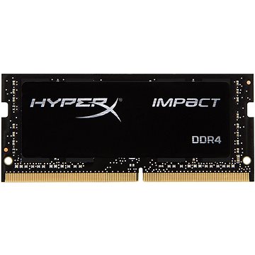 Obrázok Kingston SO-DIMM 8GB DDR4 SDRAM 2400MHz HyperX Impact CL14 Black Series (HX424S14IB2/8)