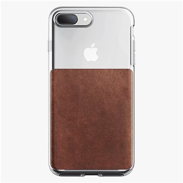 Obrázok Nomad Clear Case Rustic Brown iPhone 8 Plus / 7 Plus (NM21GR0200)