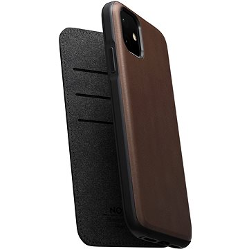 Obrázok Nomad Folio Leather Case Brown iPhone 11 (NM21XR0000)