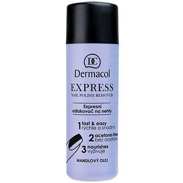 Obrázok DERMACOL Express Nail Polish Remover Odlakovač na nechty 120ml