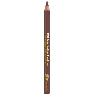 Obrázok DERMACOL 12H True Colour Eyeliner Očná linka 4 Light Brown 0,28g