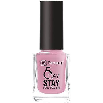 Obrázok DERMACOL 5 Day Stay Longlasting Nail Polish Lak na nechty 10 Milk Shake 11ml