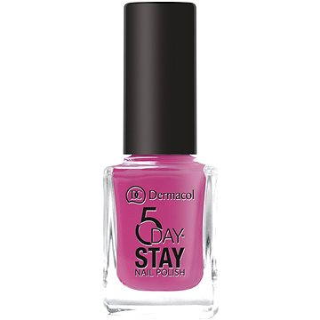 Obrázok DERMACOL 5 Day Stay Longlasting Nail Polish Lak na nechty 17 Pink Affair 11ml