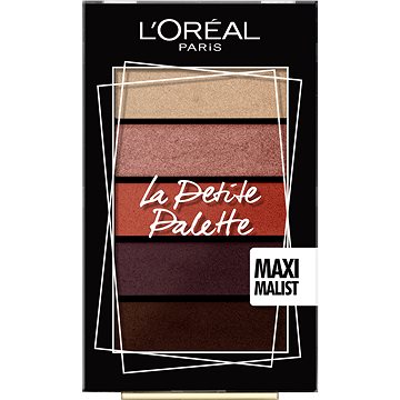 Obrázok L’Oréal Paris La Petite Palette paleta očných tieňov odtieň Maximalist 5 x 0,8 g