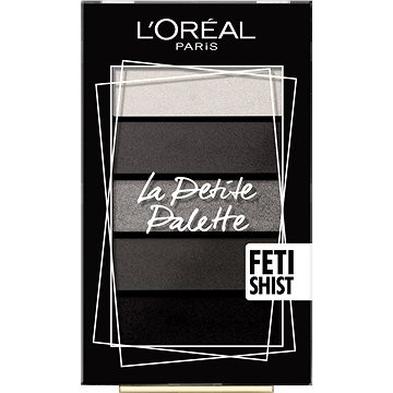 Obrázok L’Oréal Paris Le Petite Palette paleta očných tieňov odtieň Fetish 5 x 0,8 g