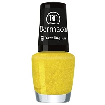 Obrázok Dermacol Nail Polish Mini Summer Collection Lak na nechty 5ml 09 Dazzling Sun