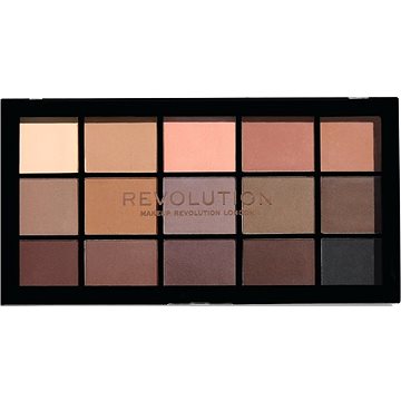 Obrázok Makeup Revolution Re-Loaded paleta očných tieňov odtieň Basic Mattes 15 x 1,1 g