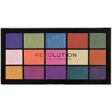 Obrázok Makeup Revolution Re-Loaded paletka očných tieňov odtieň Passion for Colour 15 x 1,1 g