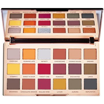 Obrázok Makeup Revolution Soph X Extra Spice paleta očných tieňov so zrkadielkom odtieň Extra Spice 18 x 0,8 g