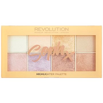 Obrázok Makeup Revolution Soph X paleta rozjasňovačov 8 x 2 g