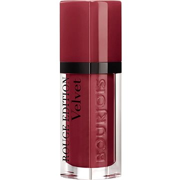 Obrázok BOURJOIS Paris Rouge Edition Velvet 7,7 ml matný dlhotrvajúci rúž pre ženy 24 Dark Chérie