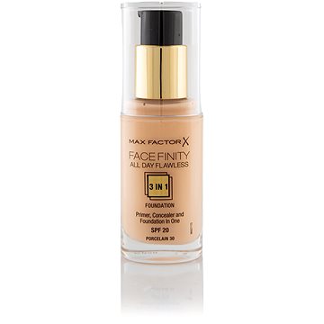 Obrázok MAX FACTOR Face Finity 3in1 Foundation SPF20 Make-up 30 Porcelain 30ml