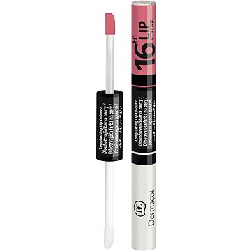 Obrázok Dermacol 16H Lip Colour 4,8 g dvojfázový rúž a lesk na pery 2v1 pre ženy 26