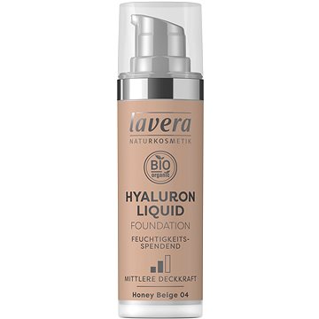 Obrázok LAVERA Hyaluron Liquid Foundation Honey Beige 04 30 ml (4021457632107)