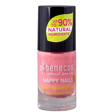 Obrázok Benecos Happy Nails ošetrujúci lak na nechty odtieň Bubble Gum 5 ml