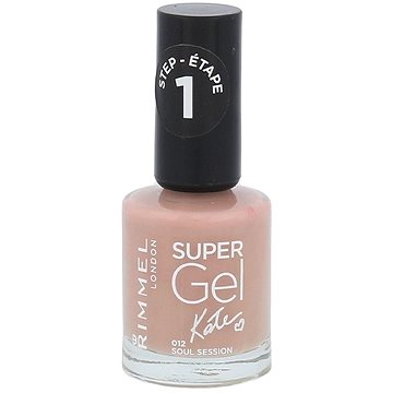 Obrázok Rimmel Super Gel By Kate gélový lak na nechty bez použitia UV/LED lampy odtieň 012 Soul Session 12 ml