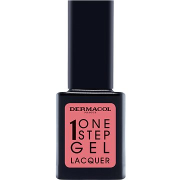 Obrázok Dermacol One Step Gel Lacquer 11 ml lak na nechty pre ženy 02 Ancient Pink