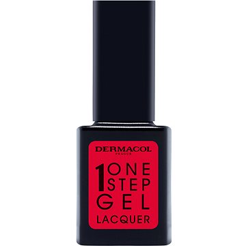 Obrázok Dermacol One Step Gel Lacquer 11 ml lak na nechty pre ženy 04 Valentine