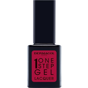 Obrázok Dermacol One Step Gel Lacquer 11 ml lak na nechty pre ženy 05 Carmine Red