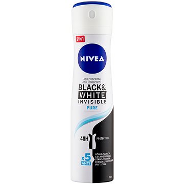 Obrázok NIVEA Invisible Black & White Antiperspirant Spray Pure Antiperspirant 150ml