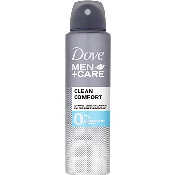 Obrázok Dove Men+Care Clean Comfort dezodorant bez alkoholu a obsahu hliníka 24h  150 ml