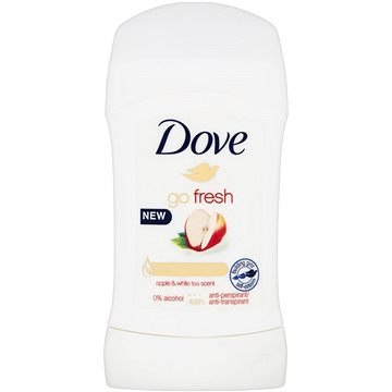 Obrázok Dove Go Fresh Apple & White Tea tuhý antiperspitant so 48hodinovým účinkom  40 ml