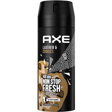 Obrázok AXE Collision Leather + Cookies Deodorant & Bodyspray 150 ml (8710447285428)