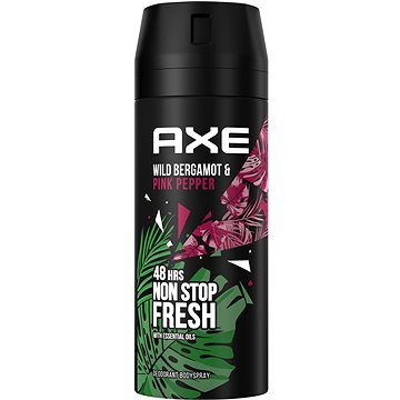 Obrázok Axe Wild Fresh Bergamot & Pink Pepper deodorant a telový sprej 150 ml