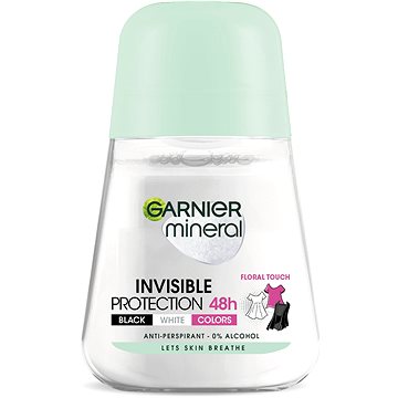 Obrázok Garnier Mineral Invisible antiperspirant roll-on pre ženy 48h  50 ml