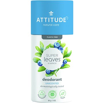 Obrázok ATTITUDE Super Leaves Deodorant Unscented 85 g (626232119909)