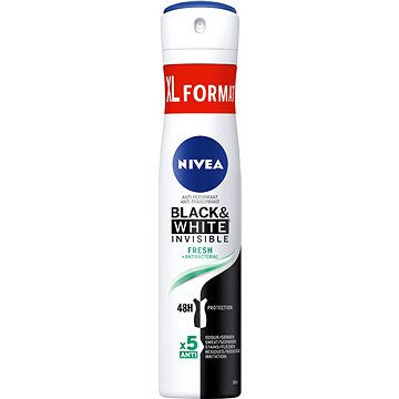 Obrázok NIVEA Black & White Invisible Fresh 200 ml (9005800280684)