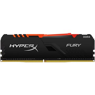 Obrázok DDR 4....        16GB . 2400MHz. CL15 HyperX FURY RGB Kingston 