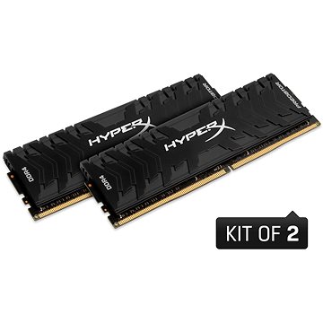 Obrázok DIMM DDR4 16GB 3600MHz CL17 (Kit of 2) XMP KINGSTON HyperX Predator, HX436C17PB4K2/16